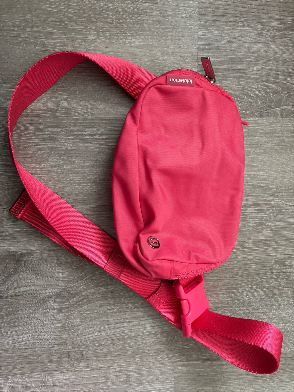 lululemon athletica Hot Pink Crossbody Belt Bag